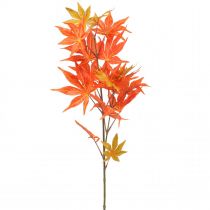 Deco gałąź klon liście pomarańczy sztuczna gałąź jesień 80cm