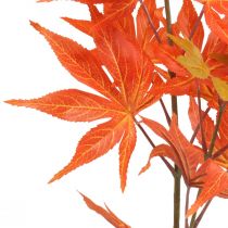 Deco gałąź klon liście pomarańczy sztuczna gałąź jesień 80cm