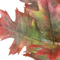 Produkt Gałąź dekoracyjna jesienne liście dekoracyjne liście dębu czerwone, zielone 100cm