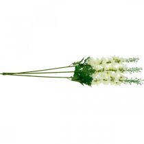 Produkt Delphinium Białe Sztuczne Delphinium Jedwabne Kwiaty Sztuczne Kwiaty 3szt