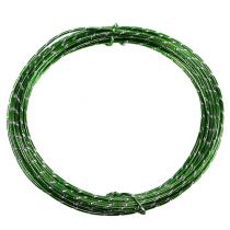 Diamentowy drut aluminiowy Apple Green 2mm 10m