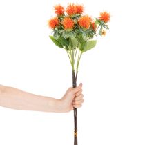 Produkt Sztuczny krokosz pomarańczowy jako sztuczny kwiat do wazonów i dekoracji, 55 cm, 4 sztuki