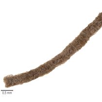 Produkt Brązowy sznurek wełniany, 55m, ozdobny sznurek do florystyki i rękodzieła