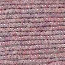 Produkt Sznurek wełniany z różową i złotą nicią, 5m x 5mm z drutem, do dekoracji i rękodzieła