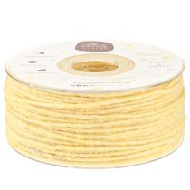 Produkt Knot sznurek wełniany filcowy sznurek wełniany żółty Ø3mm 100m