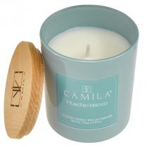 Produkt Świeca zapachowa w szkle Camila White Musk Ø7,5cm W8cm