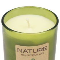Produkt Świeca zapachowa w szklanej świecy z naturalnego wosku Aloe Vera 85×70mm