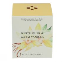 Produkt Świeca zapachowa w szkle, wanilia i białe piżmo, 3h, wys. 8,5cm