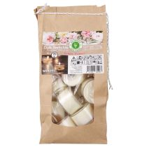 Produkt Podgrzewacze zapachowe Fresh Flower Podgrzewacze zapachowe białe Ø25cm 7h 18szt