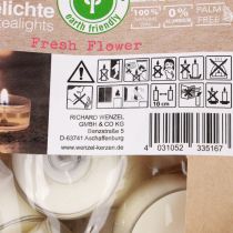 Produkt Podgrzewacze zapachowe Fresh Flower Podgrzewacze zapachowe białe Ø25cm 7h 18 szt