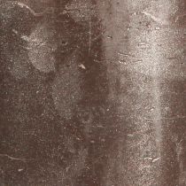 Produkt Świece jednokolorowe brązowo-miedziane metaliczne 70×80mm 4 szt
