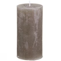 Produkt Świece kolorowe brązowe świece stojące 50×100mm 4 szt