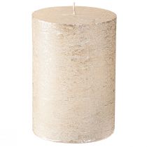 Produkt Świece jednokolorowe platynowe 85x120mm 2szt