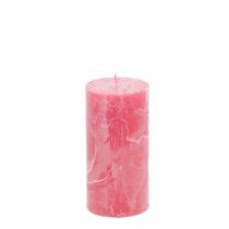 Produkt Świece jednokolorowe różowe 50x100mm 4 szt