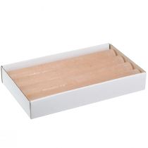 Produkt Świece kolorowe świece stołowe morelowe 34x240mm 4 szt