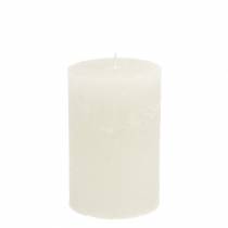 Produkt Świece kolorowe białe 70x120mm 4 szt