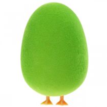 Produkt Ozdoba wielkanocna jajko z nóżkami Ozdoba wielkanocna jajko zielone wys. 13cm 4 sztuki