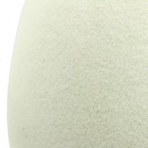 Produkt Dekoracyjny krem jajeczny Pisanka flokowana Dekoracja witryny sklepowej Wielkanoc 25cm