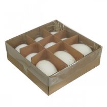 Produkt Jaja łabędzie i jajka kurze mix wydmuszki białe 5,5/8cm 9szt