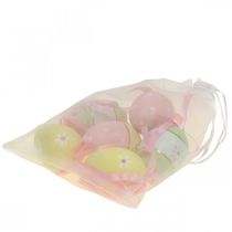 Produkt Pisanki do zawieszenia jajek ozdobnych kolorowe Ø4cm W6cm 6 szt