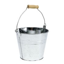Produkt Wiadra Ø14cm W12cm 6 sztuk Błyszczący cynk
