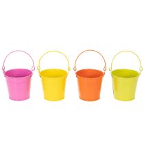 Produkt Kolorowe wiaderka, Ø8cm wys.7,5cm, 12 szt.