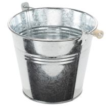 Produkt Wiadro Ø14cm H12cm 6 szt. Cynkowe, błyszczące