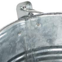 Produkt Wiadro Ø14cm H12cm 6 szt. Cynkowe, błyszczące