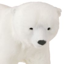 Produkt Dekoracyjne figurki niedźwiedzia polarnego stojące i siedzące białe 16/20cm 3 szt.