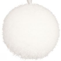 Produkt Dekoracja w kształcie kuli śnieżnej Dekoracja śnieżna Dekoracja zimowa Dekoracja wieszak 7,5cm
