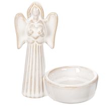 Produkt Misa anioła z małą figurką i okrągłym świecznikiem 10cm 3 szt.
