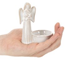 Produkt Misa anioła z małą figurką i okrągłym świecznikiem 10cm 3 szt.
