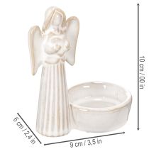 Produkt Misa anioła z małą figurką i okrągłym świecznikiem 10cm 3 szt.