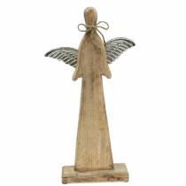 Produkt Dekoracja świąteczna aniołek drewniany H43cm