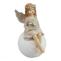 Dekoracja stołu Boże Narodzenie Aniołek bożonarodzeniowy Anioł z gwiazdą 21cm