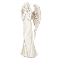 Produkt Figurka anioła stojącego i modlącego się, dekoracja, 36 cm