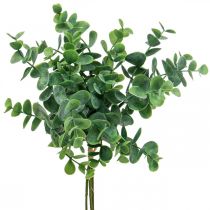 Sztuczne eukaliptusowe gałązki eukaliptusa sztuczne rośliny 38cm 3szt