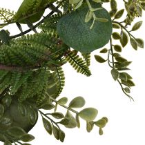 Produkt Wianek eukaliptusowy sztuczna dekoracja eukaliptusowa zielona Ø50cm