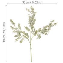 Produkt Sztuczna gałązka eukaliptusa, ozdobna do wazonów i bukietów, 49 cm, 4 sztuki