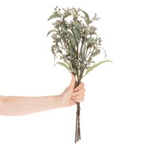 Produkt Sztuczna dekoracja z gałązek eukaliptusa, kompozycja gałązkowa, 3 sztuki