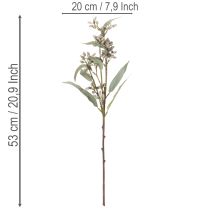 Produkt Sztuczna dekoracja z gałązek eukaliptusa, kompozycja gałązkowa, 3 sztuki