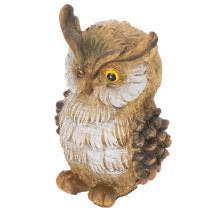 Produkt Figurka sowy, mała siedząca sowa, dekoracja, 11 cm
