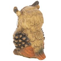 Produkt Figurka sowy, mała siedząca sowa, dekoracja, 11 cm