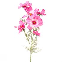 Cosmea Kosmee kosz na biżuterię sztuczny kwiat różowy 75cm
