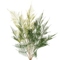 Produkt Sztuczna gałązka paproci, zielona, realistyczna, 56 cm