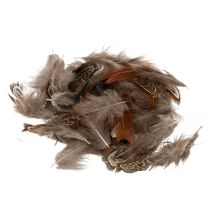 Produkt Pióra do wszechstronnych pomysłów rękodzielniczych, kreatywnych projektów i dekoracji, 5 cm, 3 g