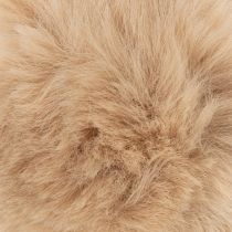Produkt Pompon dekoracyjny do zawieszenia, puszysta kulka futerkowa, 7cm, 6 szt.