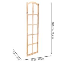 Produkt Drewniana rama okienna jako dekoracja ścienna 100cm