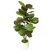 Produkt Sztuczny Ficus lyrata 120 cm dekoracyjny do salonu