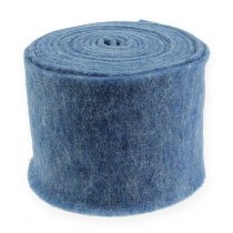 Produkt Wstążka filcowa niebieska 15cm 5m